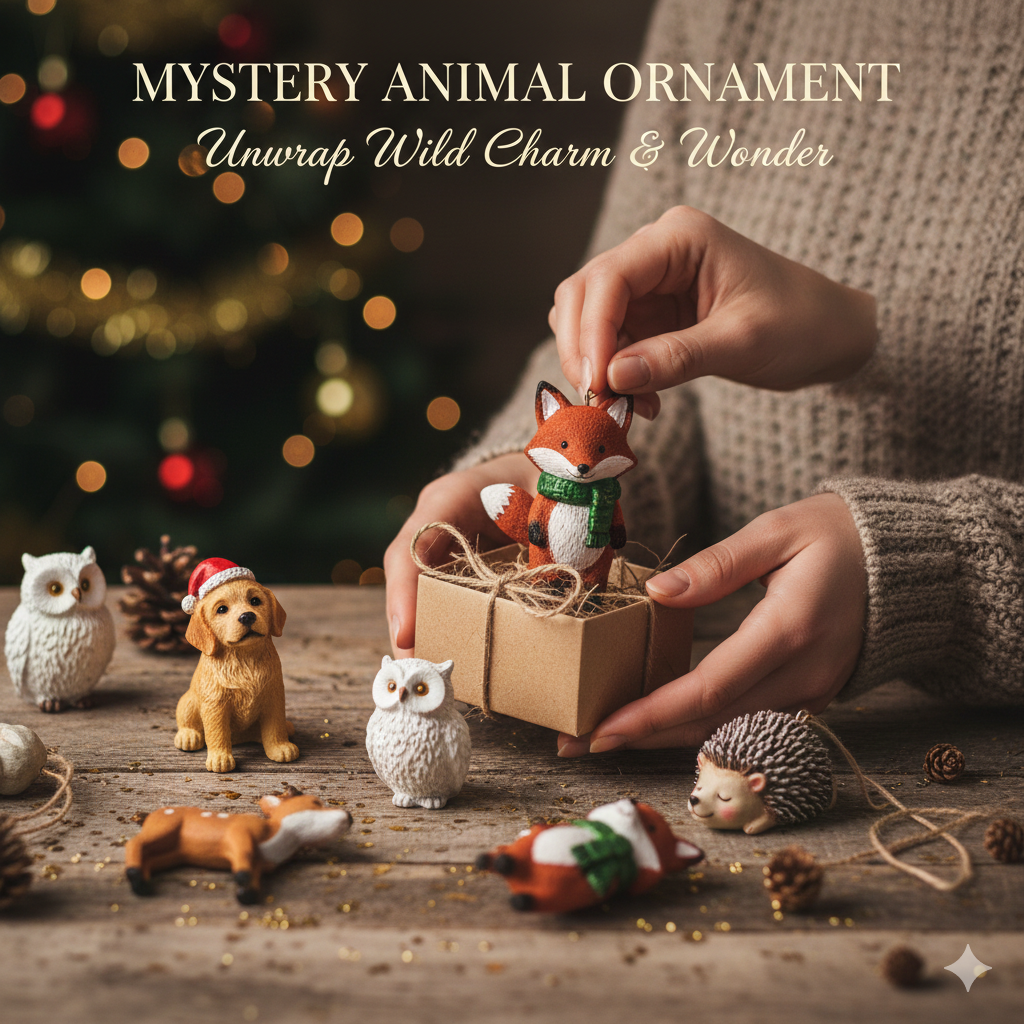 Mystery Animal Ornament